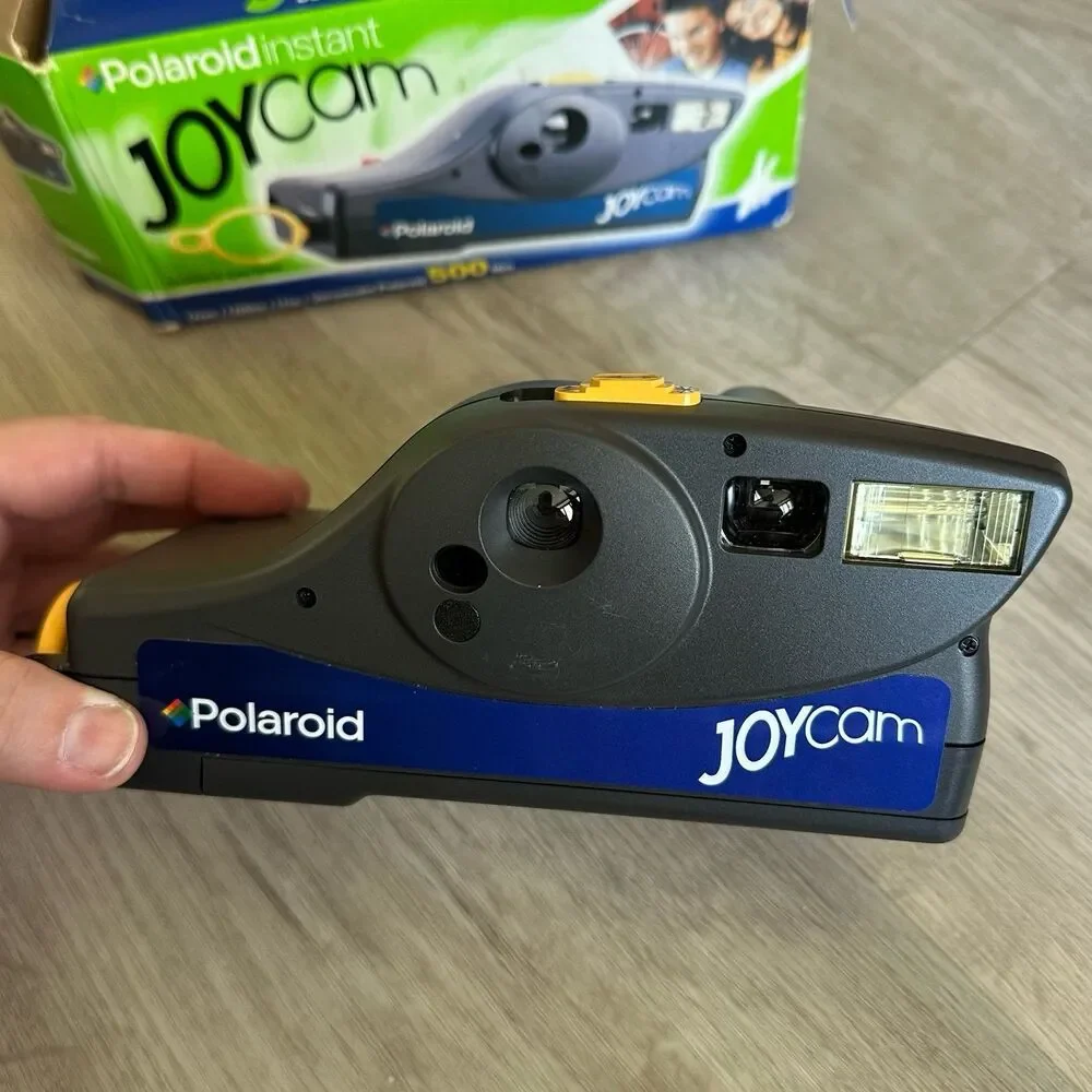 Vintage Y2K Polaroid Instant JoyCam in Box with Manual Bonus MTV Photo Holder